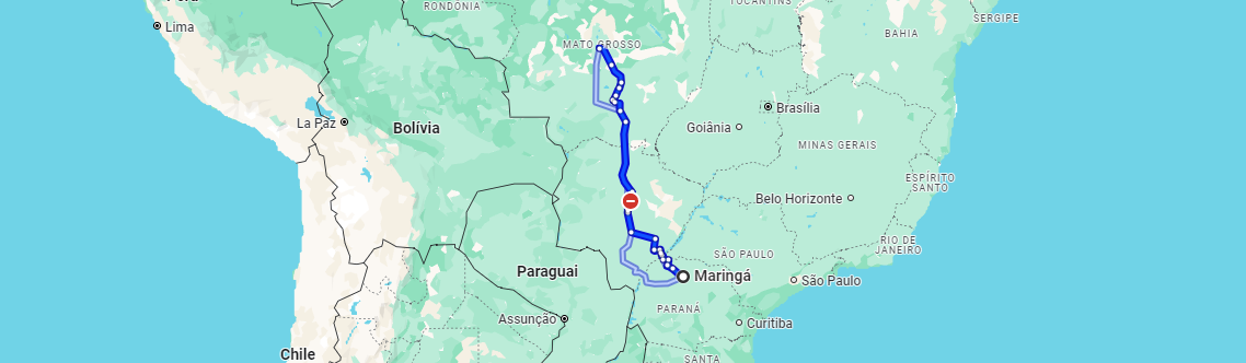 Fretes e Encomendas de Maringá(PR) para Lucas do Rio Verde(MT) com a Lopesul