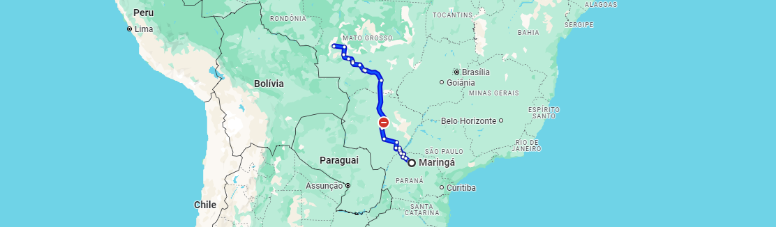 Fretes e Encomendas de Maringá(PR) para Sapezal(MT) com a Lopesul