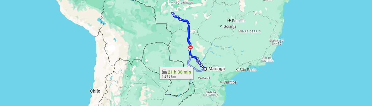 Fretes e Encomendas de Maringá(PR) para Tangará da Serra(MT) com a Lopesul